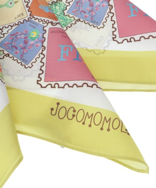 Jocomomola(ホコモモラ)/切手モチーフプリントスカーフ/img02
