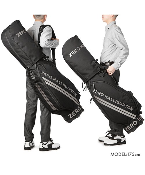 ゼロハリバートン ゴルフ キャディバッグ ゴルフバッグ 自立式 9型 5分割 47インチ対応 ZERO HALLIBURTON GOLF ZHG－CB1 820 ゴルフ HALLIBURTON GOLF