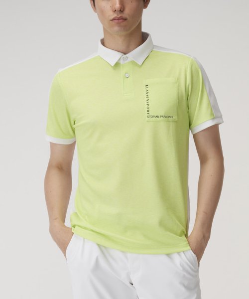 LANVIN SPORT(ランバン スポール)/半袖シャツ【ECO/SUNSCREEN/吸汗速乾/UPF15】【アウトレット】/img02