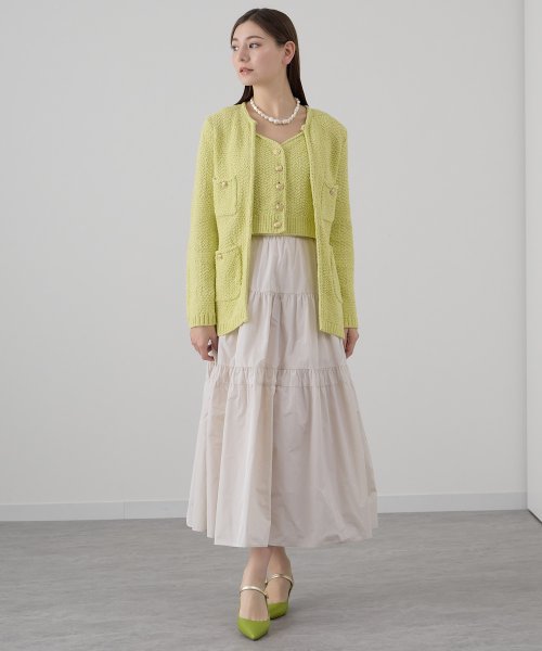 シャンブレータフタティアード スカート D1610834111(12441円)