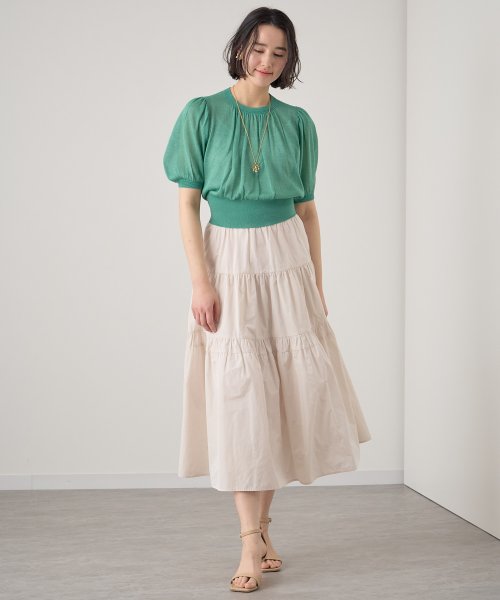 シャンブレータフタティアード スカート D1610834111(12441円)