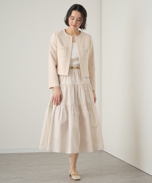 シャンブレータフタティアード スカート D1610834111(12441円)