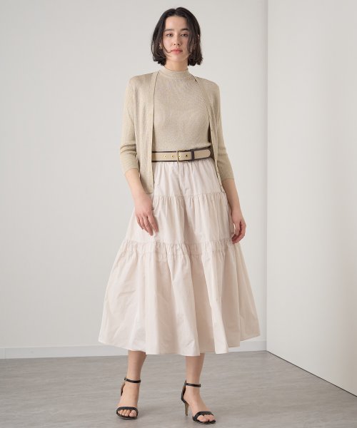 シャンブレータフタティアード スカート D1610834111(12441円)