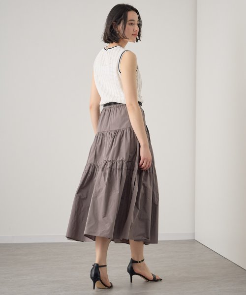 シャンブレータフタティアード スカート D1610834111(12441円)