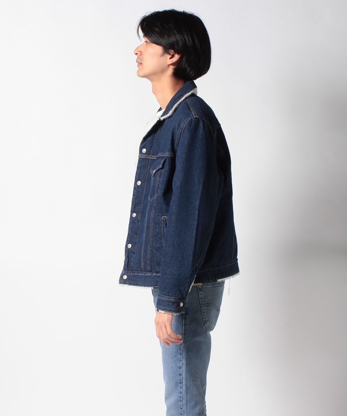 セール】REV. VTG SHERPA TRUCKER SIDE TO SIDE SHE(505129409