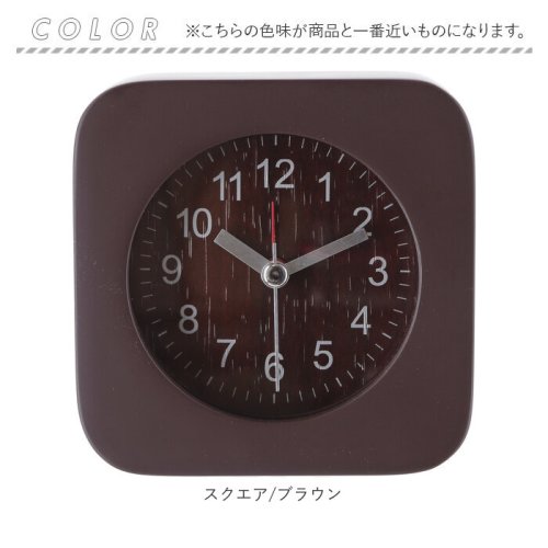 BACKYARD FAMILY(バックヤードファミリー)/TABLE CLOCK 置時計 ウッド/img14