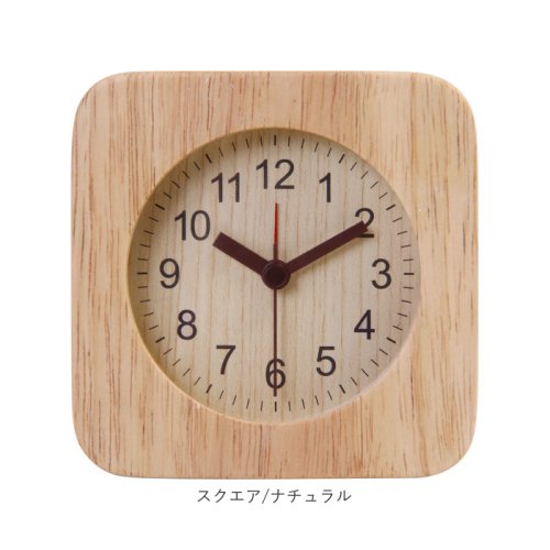 BACKYARD FAMILY(バックヤードファミリー)/TABLE CLOCK 置時計 ウッド/img15