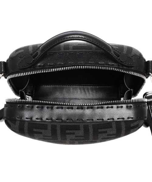 フェンディ ショルダーバッグ ミニバッグ FFモチーフ ブラック メンズ FENDI 7VA552 AG0M F0NPN FENDI フェンディ ショルダーバッグ ミニバッグ FFモチーフ ブラック メンズ 7VA552 AG0M