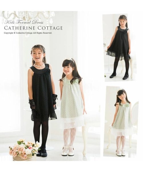 Catherine Cottage(キャサリンコテージ)/Aライン ヨークシフォン ワンピースドレス/img17