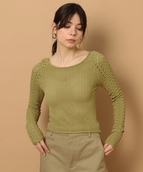 DRESSTERIOR(ドレステリア)/muller of yoshiokubo(ミュラーオブヨシオクボ) MOSS KNIT TOP/img04