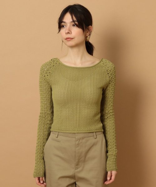 DRESSTERIOR(ドレステリア)/muller of yoshiokubo(ミュラーオブヨシオクボ) MOSS KNIT TOP/img05