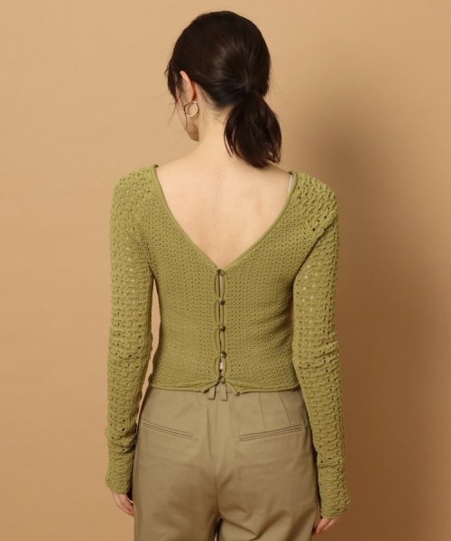 muller of yoshiokubo(ミュラーオブヨシオクボ) MOSS KNIT TOP muller TOP C1670847541(12705円)
