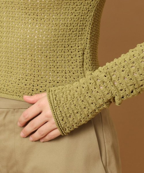 muller of yoshiokubo(ミュラーオブヨシオクボ) MOSS KNIT TOP muller TOP C1670847541(12705円)