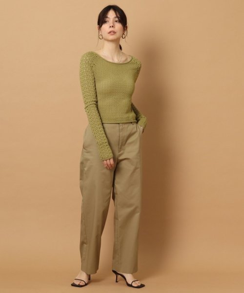 muller of yoshiokubo(ミュラーオブヨシオクボ) MOSS KNIT TOP muller TOP C1670847541(12705円)