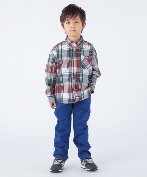 SHIPS KIDS(シップスキッズ)/SHIPS KIDS:100～130cm / ボタンダウン リラックス 長袖 シャツ/img01