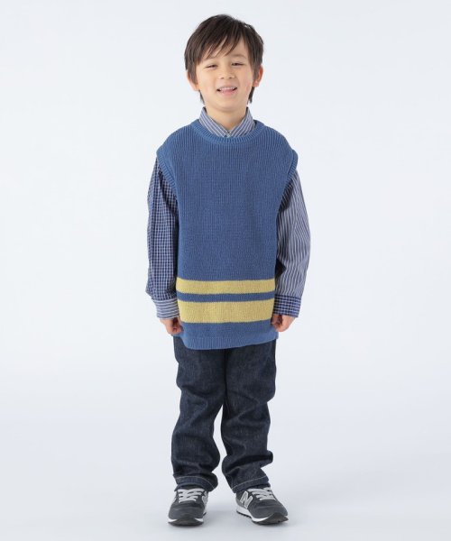 SHIPS KIDS(シップスキッズ)/SHIPS KIDS:100～130cm / ボタンダウン リラックス 長袖 シャツ/img08