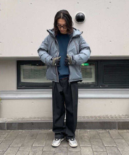 『別注』NANGA×UR　AURORA 3layer downblouson 素材の特性上