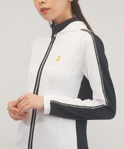 LANVIN SPORT(ランバン スポール)/【WEB限定】前開きカットソーブルゾン【吸汗速乾/UV】【アウトレット】/img03