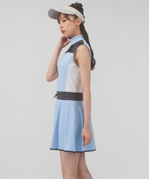 【WEB限定】ブロッキングワンピース【吸汗/UV/ECO】【アウトレット】 人気・おすすめ｜使いやすい・旅行におすすめ 品質保証 全国発送 在庫限り
