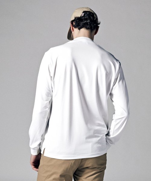Munsingwear(マンシングウェア)/OUTLASTペンギンエンボスモックネック長袖シャツ(吸汗速乾/UV CUT(UPF15)/遮熱/クーリング(効果)【アウトレ/img04