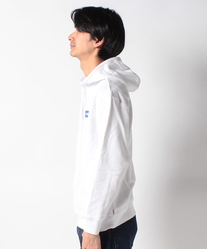 RELAXED GRAPHIC PO BW MOUNTAINS HOODIE W