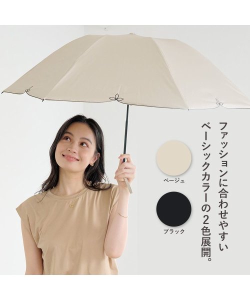 Wpc．(Wpc．)/【Wpc.公式】日傘 遮光ドームワイドスカラップ ミニ 55cm 完全遮光 UVカット100％ 遮熱 晴雨兼用 大きめ 晴雨兼用日傘 折り畳み 折りたたみ/img08