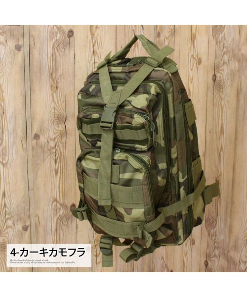 TopIsm(トップイズム)/リュック バッグ メンズ バックパック アウトドア デイパック 登山 ミリタリー ハイキング キャンプ タクティカルバッグ 旅行 容量 かばん/img05