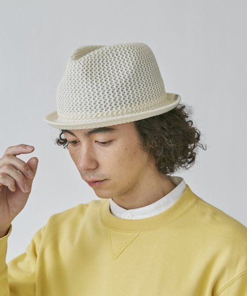 OVERRIDE(OVERRIDE)/OVERRIDE  OGC MESH KNIT FEDORA/img02