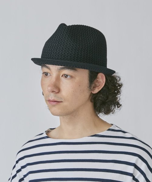 OVERRIDE(OVERRIDE)/OVERRIDE  OGC MESH KNIT FEDORA/img07