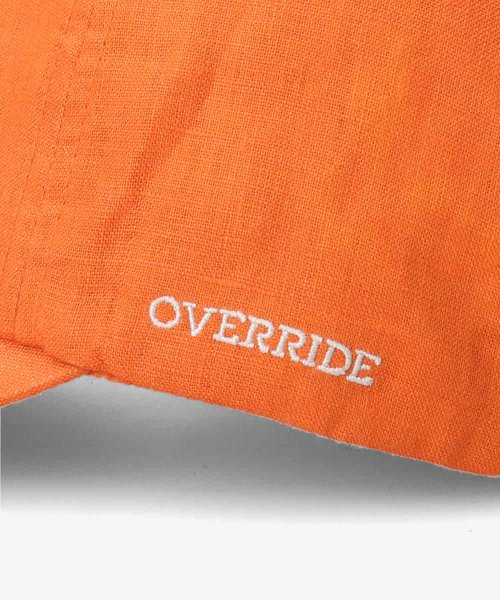 OVERRIDE(OVERRIDE)/OVERRIDE  LINEN 6P CAP/img36