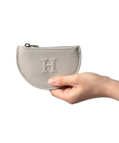 HIROFU(HIROFU)/【ソープラ】半月型ミニ財布 レザー コンパクト コインケース カードケース 本革/img10
