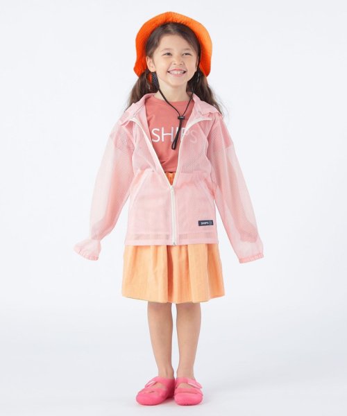 SHIPS KIDS(シップスキッズ)/SHIPS KIDS:80～175cm /〈虫除け（インセクトシールド）〉メッシュ フード パーカー/img24