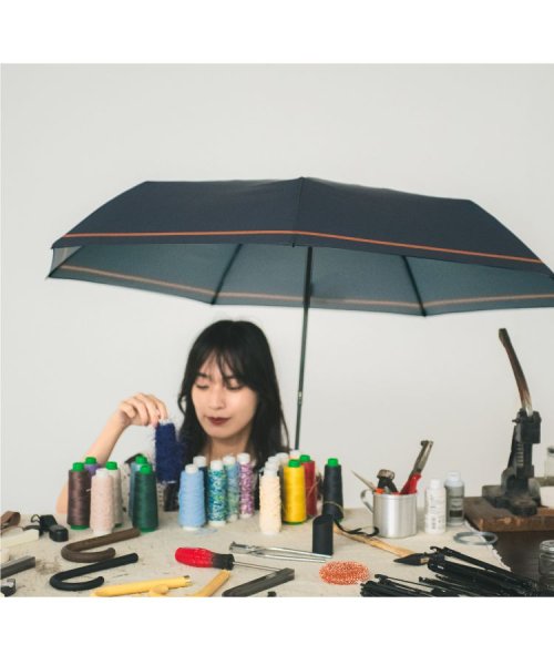 Wpc．(Wpc．)/【Wpc.公式】雨傘 UNISEX WIND RESISTANCE FOLDING UMBRELLA 耐風 晴雨兼用 メンズ 折りたたみ傘 父の日 ギフト/img11