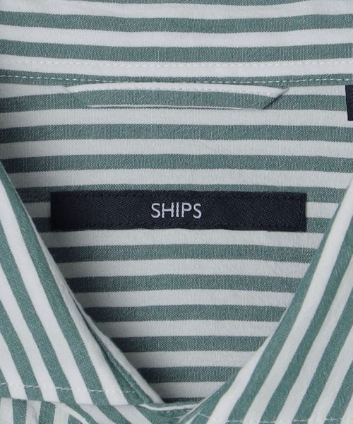 SHIPS MEN(シップス　メン)/SHIPS:〈接触冷感〉 セミワイドカラー アイスコットン ロングスリーブ シャツ/img56