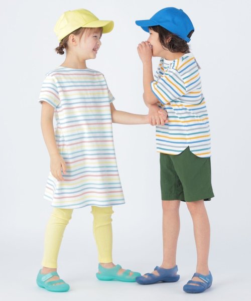 SHIPS KIDS(シップスキッズ)/SHIPS KIDS:100～130cm / オーガニック コットン ボーダー TEE/img19