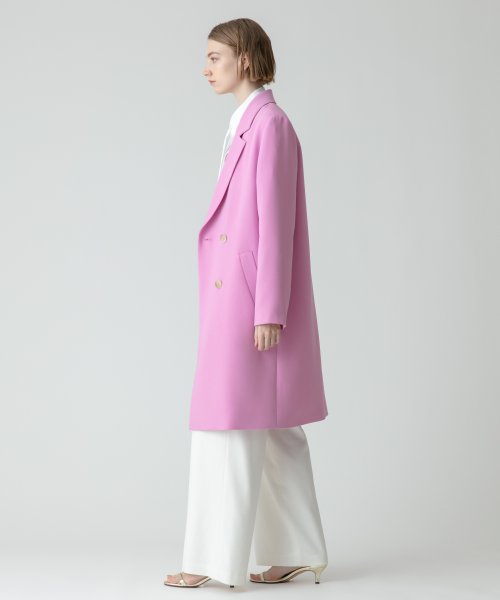 ダブルクロスチェスターコート 