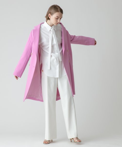 ダブルクロスチェスターコート 