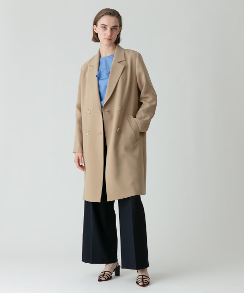 ダブルクロスチェスターコート 