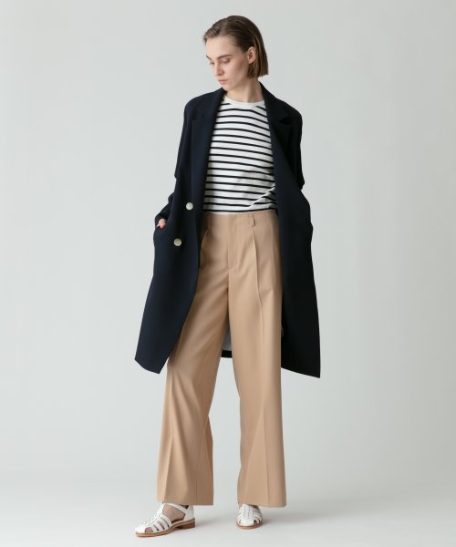 ダブルクロスチェスターコート 