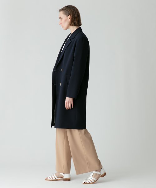 ダブルクロスチェスターコート 