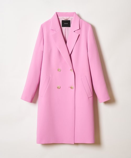 ダブルクロスチェスターコート 