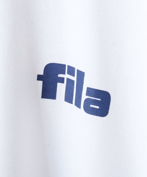 ZIP FIVE(ジップファイブ)/ユニセックス ビッグシルエット ドロップショルダー高密度天竺左胸プリントロゴ長袖Tシャツ/img02