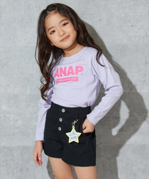 ANAP KIDS(アナップキッズ)/抗菌防臭アドレスロゴロンT/img08