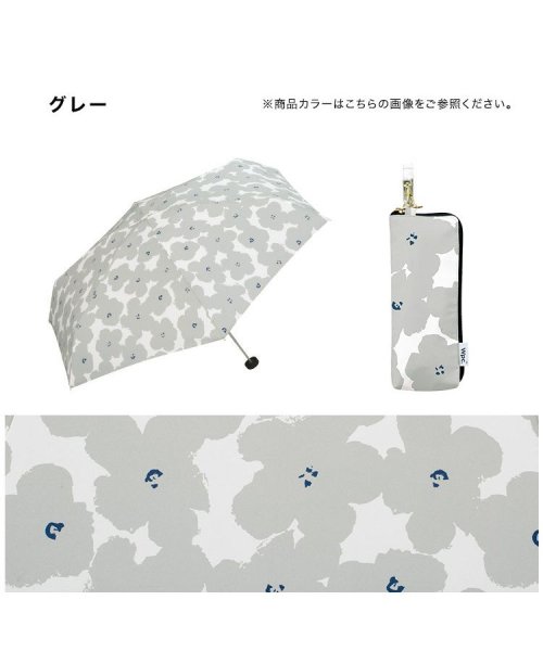 Wpc．(Wpc．)/【Wpc.公式】雨傘 ハナプリント ミニ  50cm 晴雨兼用 レディース 傘 折りたたみ 折り畳み 折りたたみ傘/img05