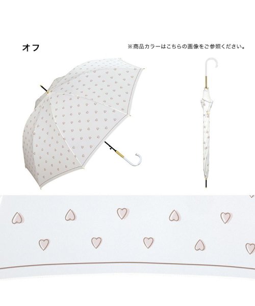 Wpc．(Wpc．)/【Wpc.公式】 雨傘 チャーミーハート 50cm ジャンプ傘 晴雨兼用 レディース 長傘/img04