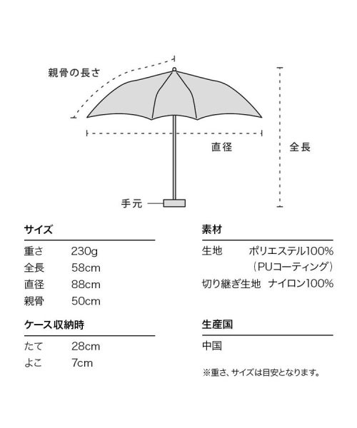 Wpc．(Wpc．)/【Wpc.公式】日傘 遮光オーガンジーフリルチェックミニ 遮光 遮熱 晴雨兼用 フリル傘 晴雨兼用日傘 折りたたみ 折り畳み 晴雨兼用折りたたみ日傘/img09