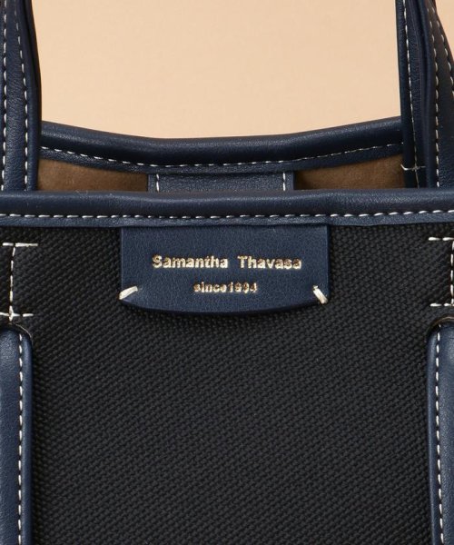 Samantha Thavasa(サマンサタバサ)/キャンバスデザイン 合皮トートバッグ 小サイズ/img05