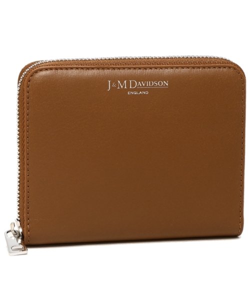 J&M DAVIDSON(ジェイアンドエム　デヴィッドソン)/ジェイアンドエムデヴィッドソン 二つ折り財布 ミニ財布 コインケース ブラウン レディース J&M DAVIDSON SSZW0XXSCXX 640S/img01