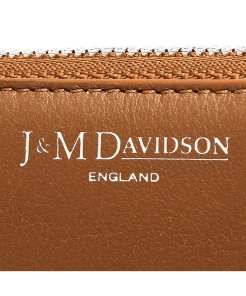 J&M DAVIDSON(ジェイアンドエム　デヴィッドソン)/ジェイアンドエムデヴィッドソン 二つ折り財布 ミニ財布 コインケース ブラウン レディース J&M DAVIDSON SSZW0XXSCXX 640S/img06