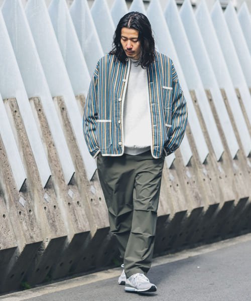 URBAN RESEARCH Sonny Label(アーバンリサーチサニーレーベル)/『別注』ARMY TWILL　Stripe Stand Collor Shirts/img11